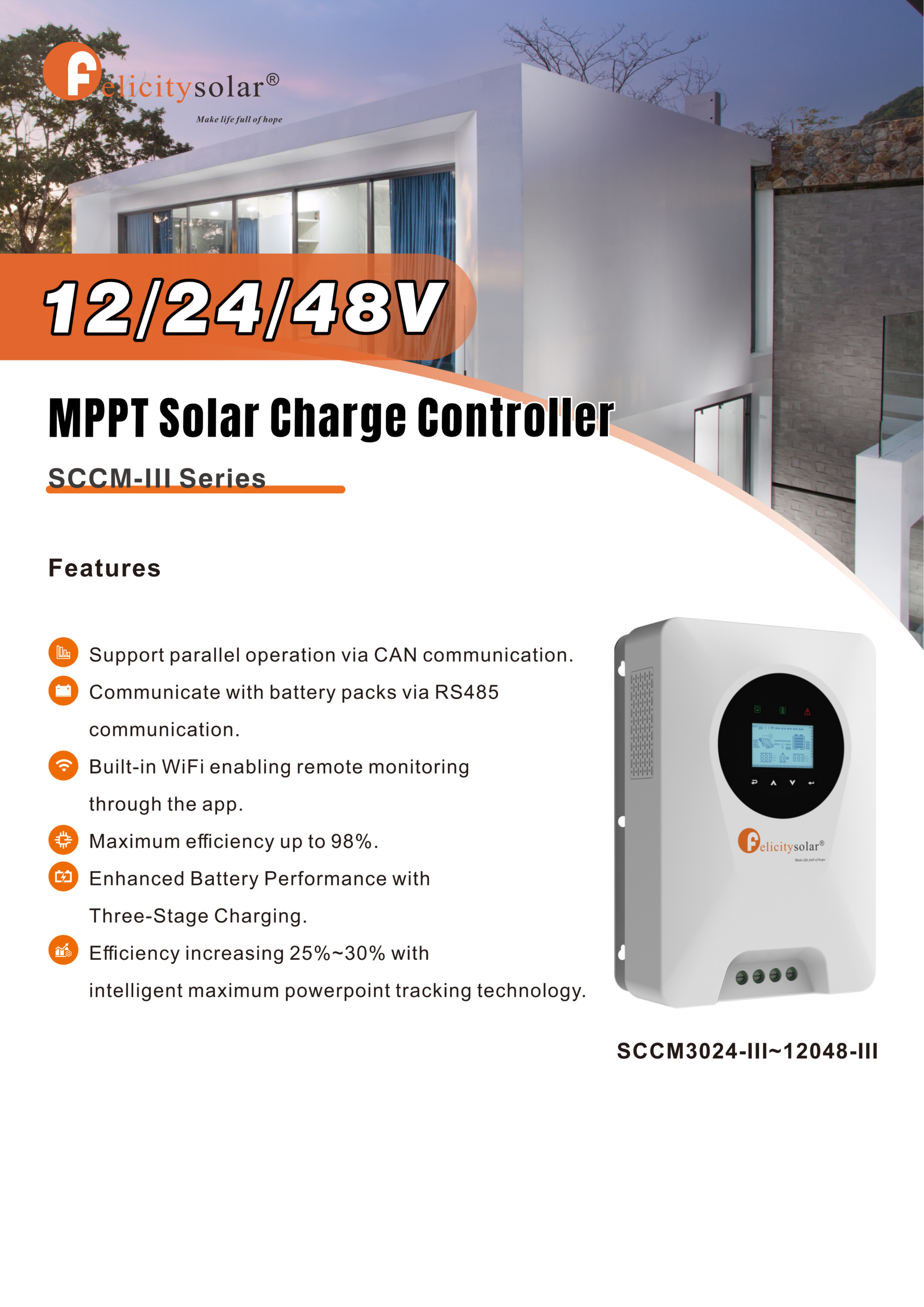 MPPT Solar Charge Controller - 30A-150A - Image 3